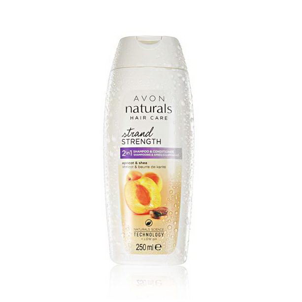 Catalog Avon - 2 in 1 Sampon si Balsam Naturals cu caise si unt de shea 250 ml 2 in 1 Sampon si Balsam Naturals cu caise si unt de shea 250 ml - Catalog Avon